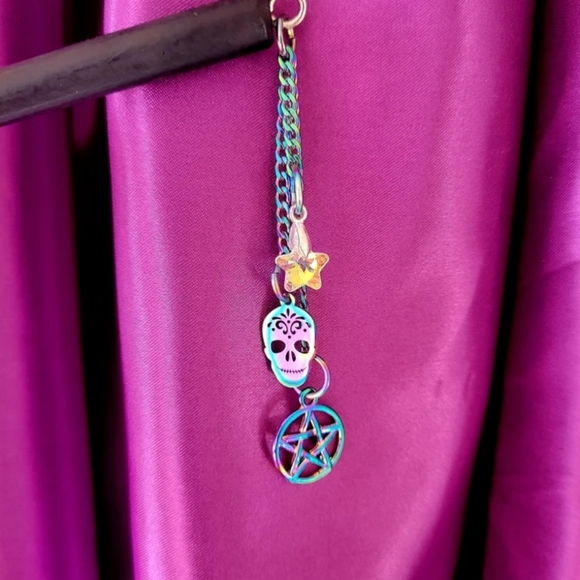 Hand Crafted Accessories - 100% Customizable Handmade Hairstick Hair Accessories with chain & charms!